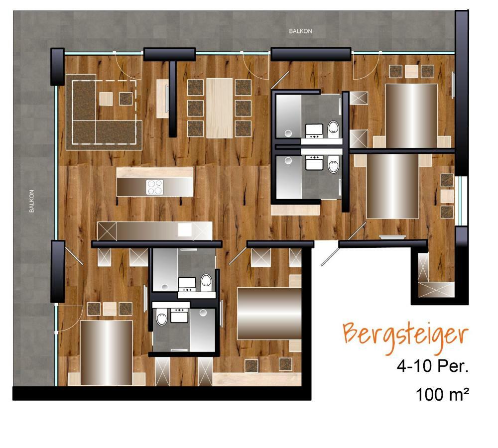 CIllas Appartements Kappl  Exteriér fotografie